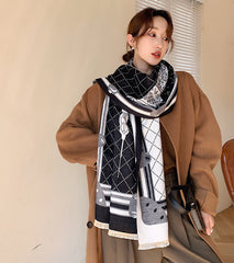Ta Cashmere Warm Scarf Keep Warm