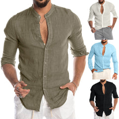 HOTLIST CART  cotton and linen shirt