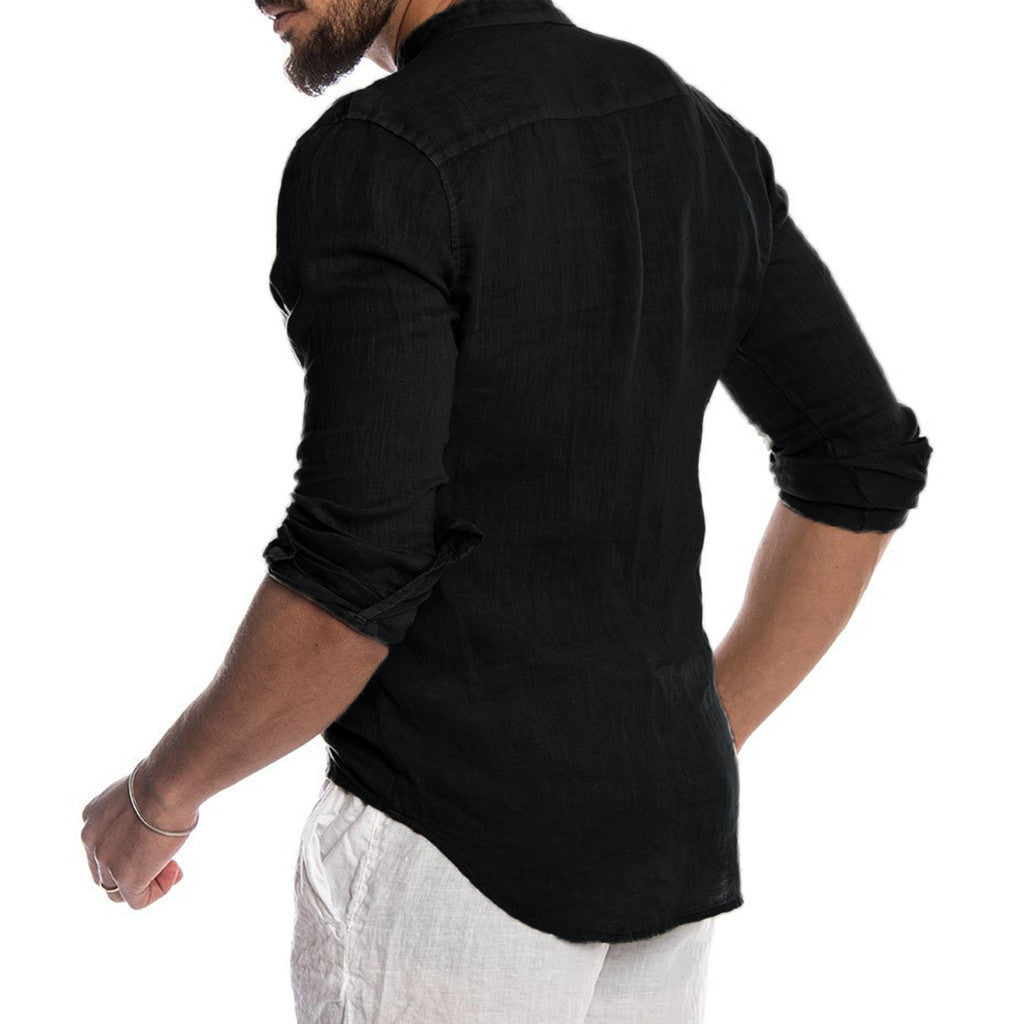 HOTLIST CART  cotton and linen shirt