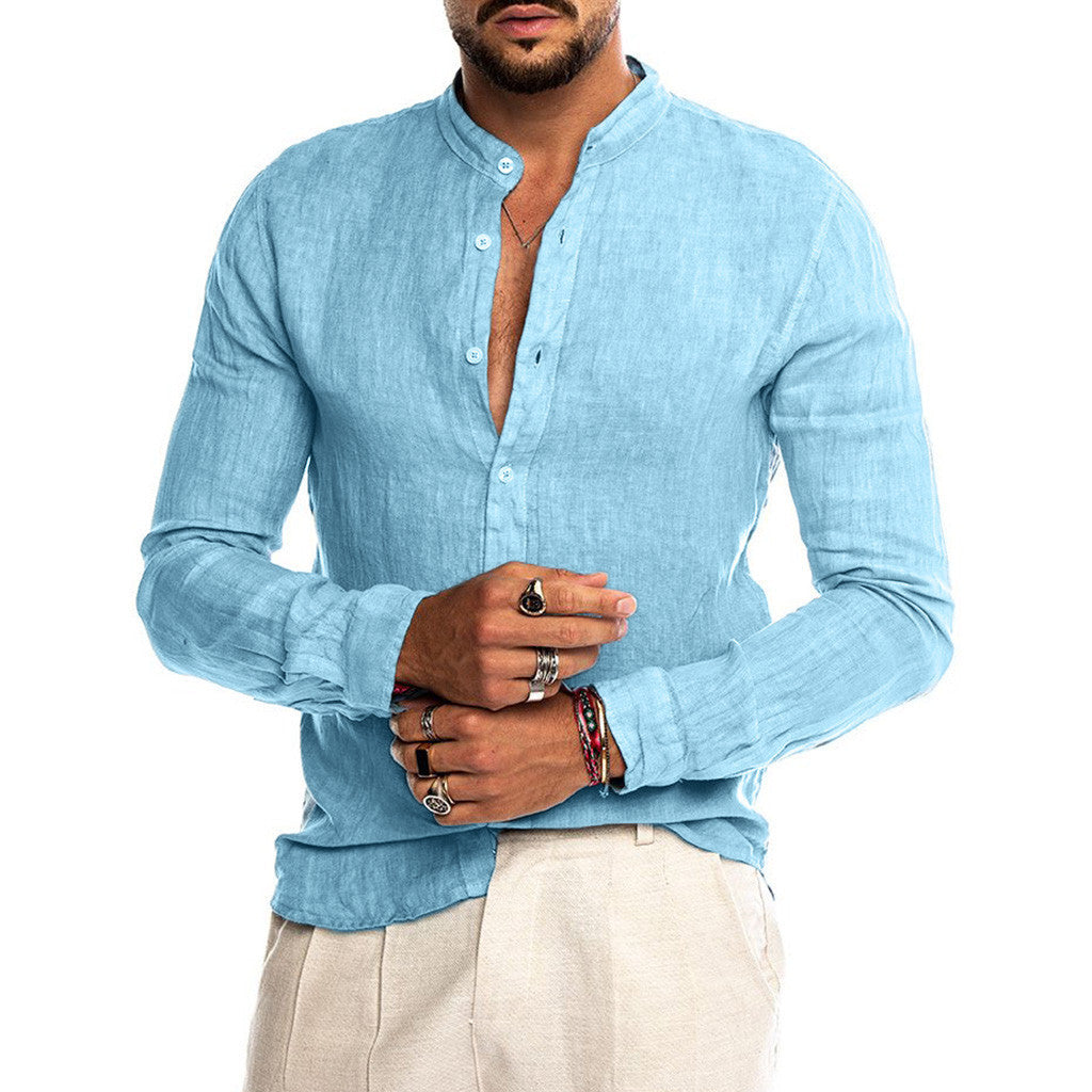 HOTLIST CART  cotton and linen shirt