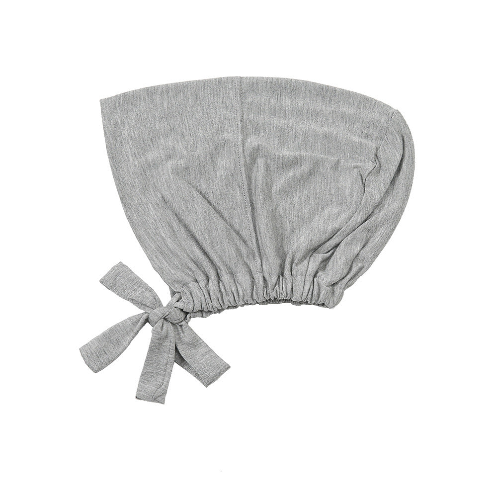 New Elastic Elastic Lace-up Ethnic Headscarf Chemotherapy Base Hat