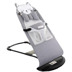 HOTLIST CART Comfort Natural Baby Bouncer Rocking Chair - Foldable and Reclining with Music