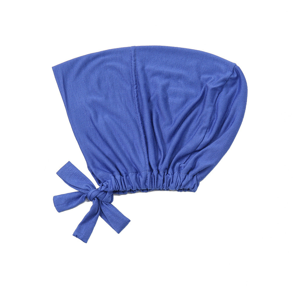 New Elastic Elastic Lace-up Ethnic Headscarf Chemotherapy Base Hat