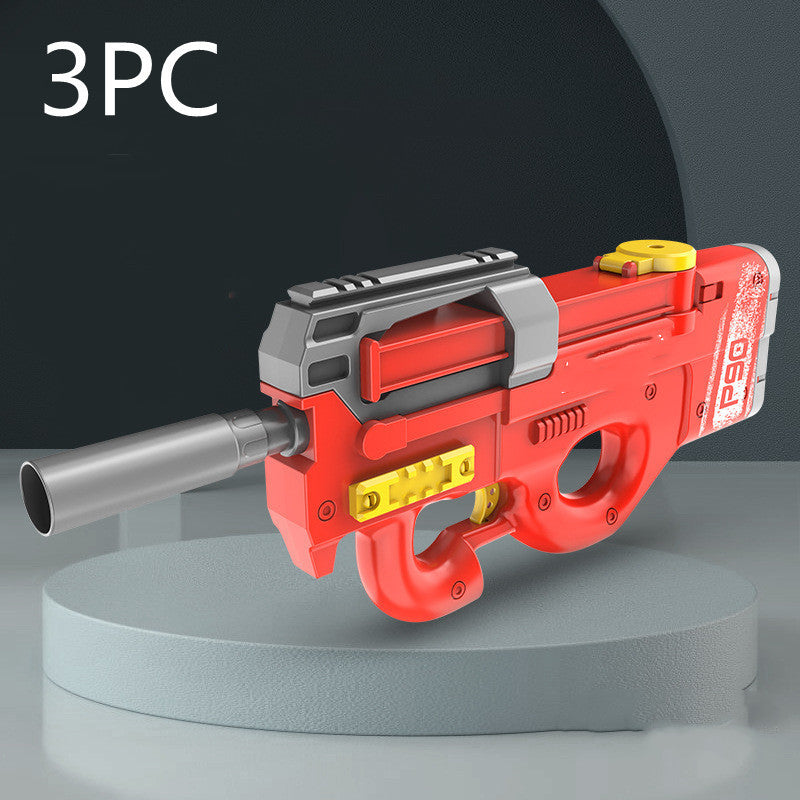HOTLIST CART New P90 Electric Water Gun High-Tech Kids Toys Outdoor Beach Pool Large Capacity Summer Gel Blasting Water Gun For Adults