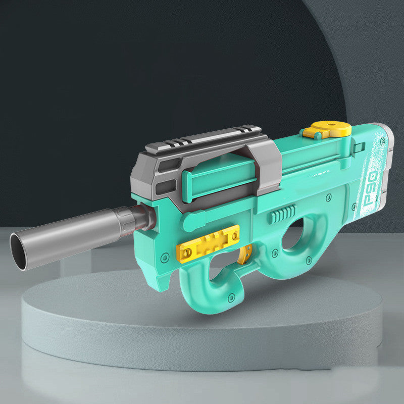 HOTLIST CART New P90 Electric Water Gun High-Tech Kids Toys Outdoor Beach Pool Large Capacity Summer Gel Blasting Water Gun For Adults