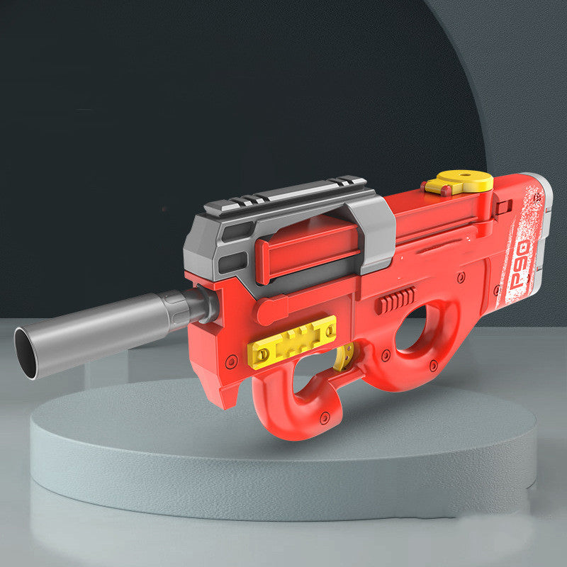 HOTLIST CART New P90 Electric Water Gun High-Tech Kids Toys Outdoor Beach Pool Large Capacity Summer Gel Blasting Water Gun For Adults