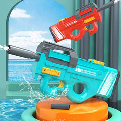 HOTLIST CART New P90 Electric Water Gun High-Tech Kids Toys Outdoor Beach Pool Large Capacity Summer Gel Blasting Water Gun For Adults