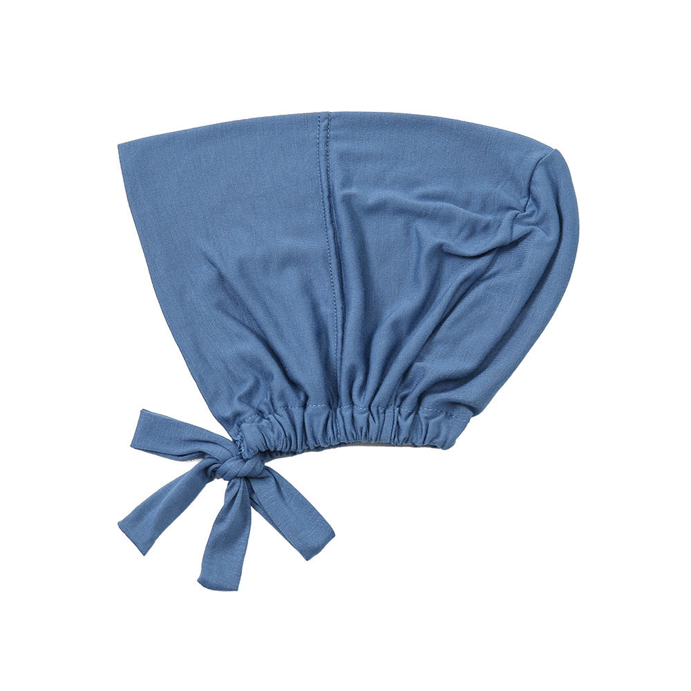 New Elastic Elastic Lace-up Ethnic Headscarf Chemotherapy Base Hat