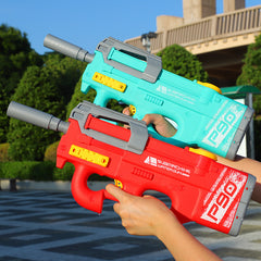 HOTLIST CART New P90 Electric Water Gun High-Tech Kids Toys Outdoor Beach Pool Large Capacity Summer Gel Blasting Water Gun For Adults