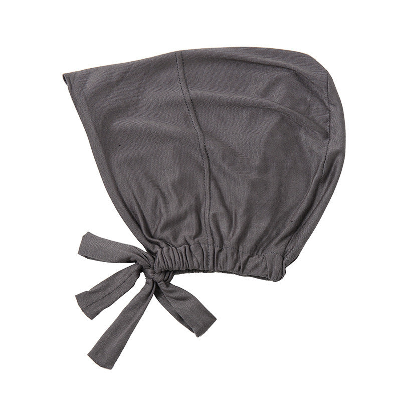 New Elastic Elastic Lace-up Ethnic Headscarf Chemotherapy Base Hat