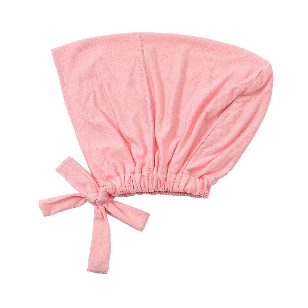 New Elastic Elastic Lace-up Ethnic Headscarf Chemotherapy Base Hat