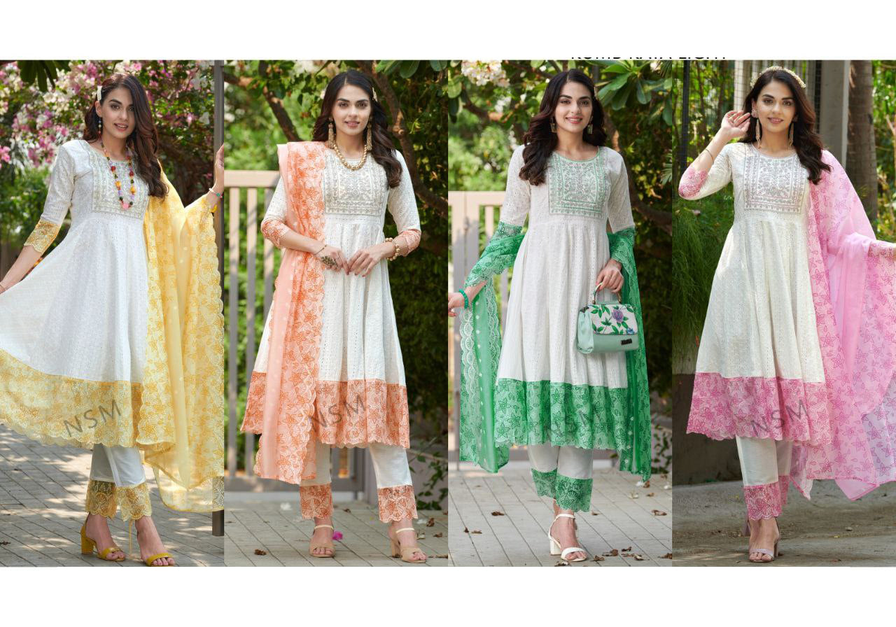 LUXE CHIC  HEAVY SHIFFLI STICH SUIT